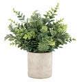 Plante Artificielle Verte en Pot décoratif