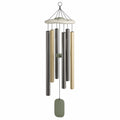 Carillon à Vent Élégant Extérieur Intérieur 90cm Argent/Or