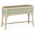 Jardinière surélevée vert et beige pour intérieur/extérieur