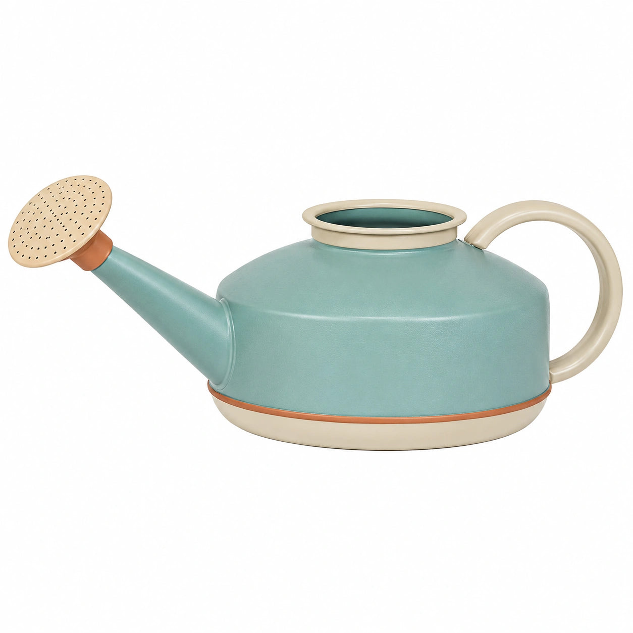 Arrosoir de jardin bleu vert 2L avec bec amovible