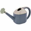 Arrosoir de jardin 5L bleu et beige avec tête de pomme